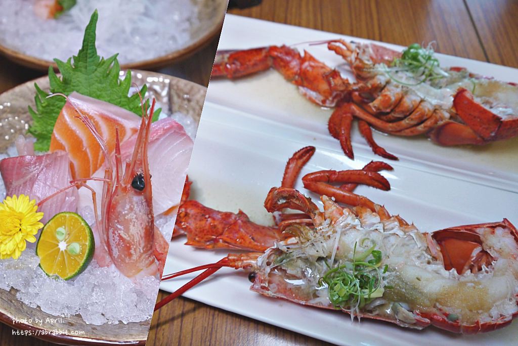 台中南屯美食|食尚玩家也推薦的日式料理，有活體龍蝦的-桀壽司