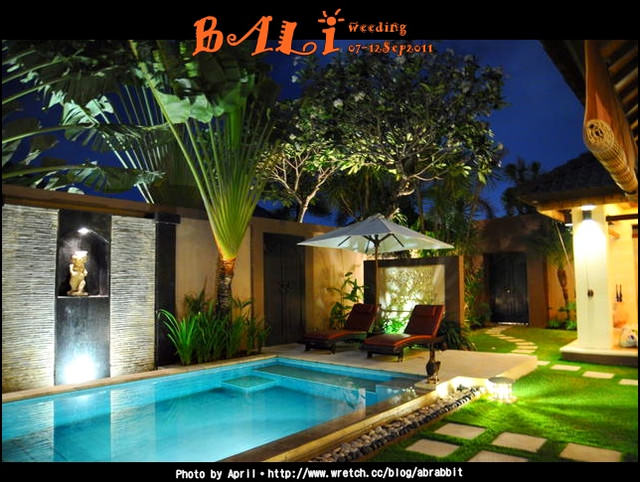 初遇Bali，Spa、Villa與海外婚禮。The bli bli